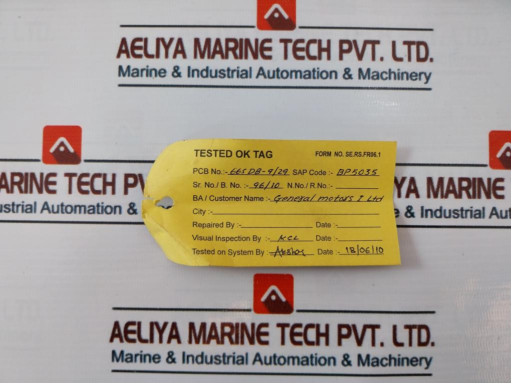 S.S. 840DB-6 Printed Circuit Board 665 DB-9/29