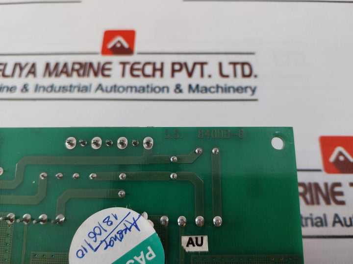 S.S. 840DB-6 Printed Circuit Board 665 DB-9/29