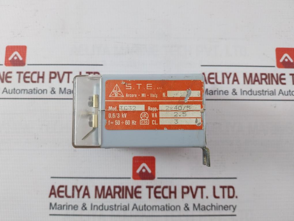 S.T.E. S.R.L Tc32 Current Transformer 50–60 Hz 0.6 / 3 Kv