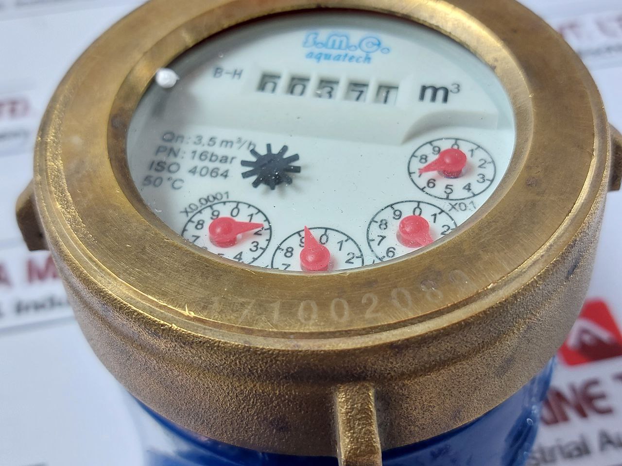 S.M.C. Aquatech Water Meter 3,5 M³/H 16 Bar