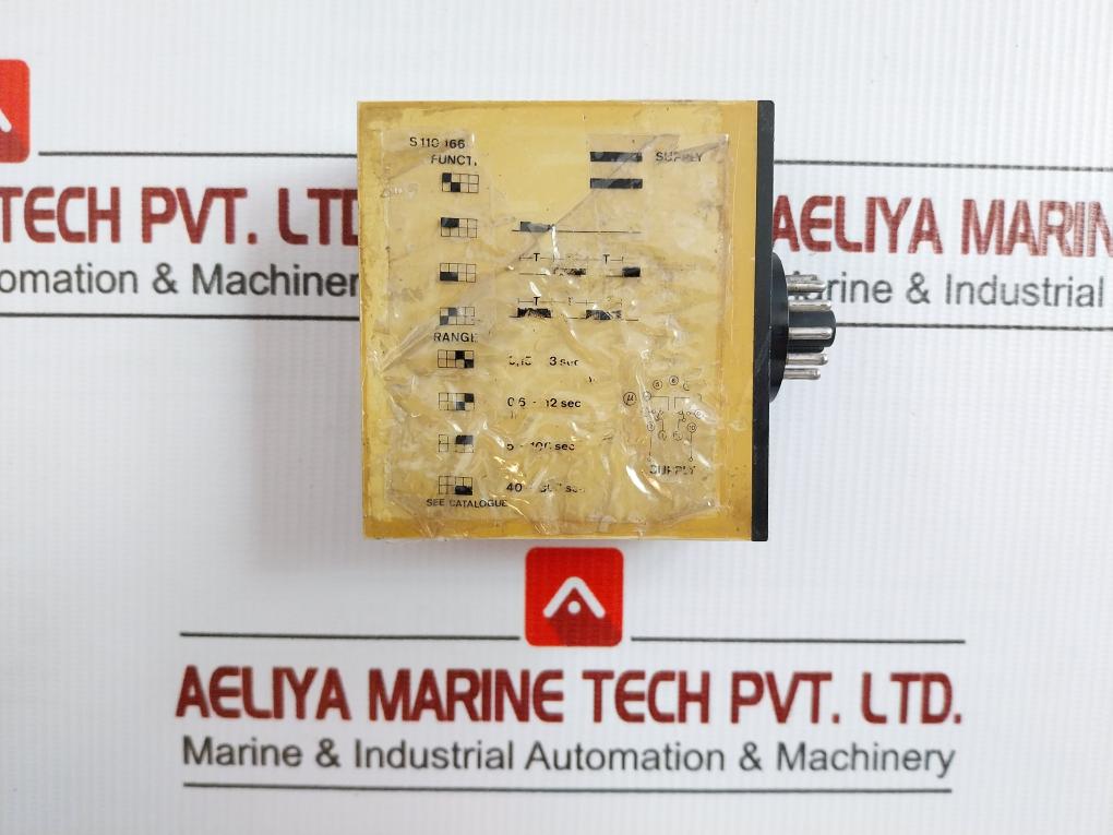 S 110 166 115 Multi-function Timer Ip20 Carlo Gavazzi