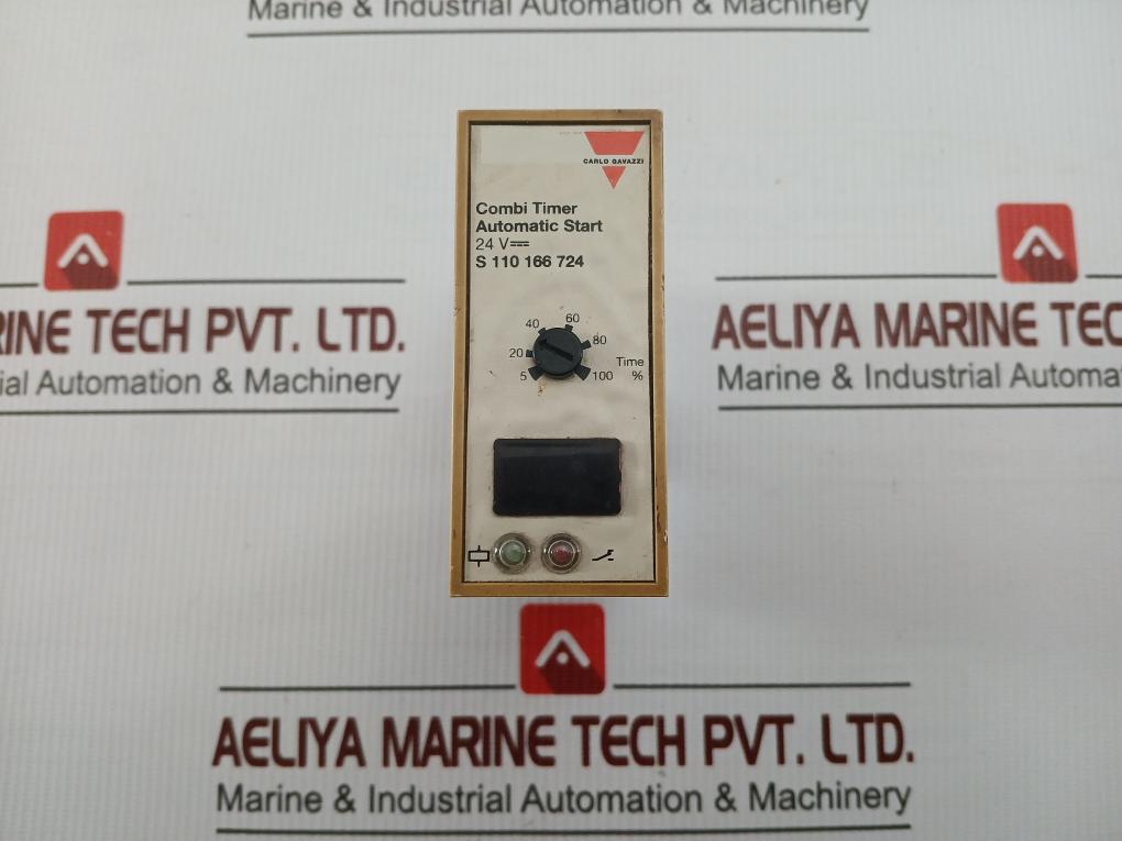 S 110 166 724 Multifunctional Time Relay 5-100% Carlo Gavazzi