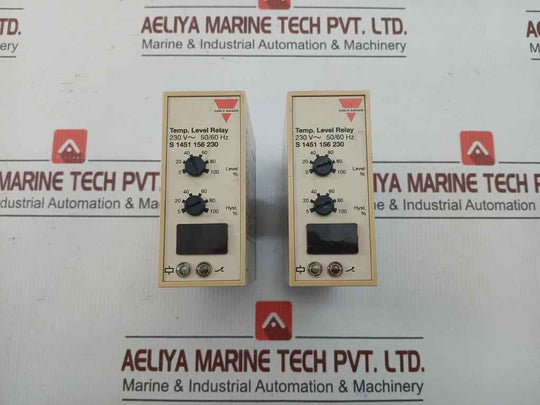 S 1451 156 230 Temperature Level Relay Carlo Gavazzi