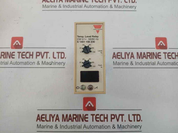 S 1451 156 230 Temperature Level Relay Carlo Gavazzi