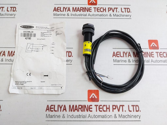 S18-2Vnrl-2M Plastic Barrel Photoelectric Sensor Banner Engineering