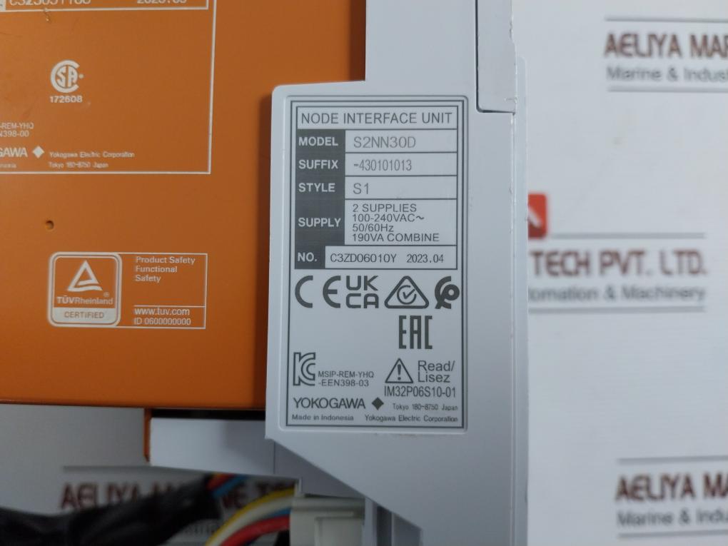 S2En501-S10130-S1-Yokogawa-N-Esb-Bus-Communication-Unit-100-240Vac-50-60Hz-210534-12
