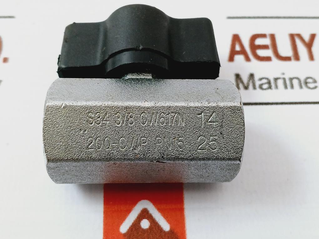 S34 3/8 CW617N 200-CWP PN15 Flow Valve
