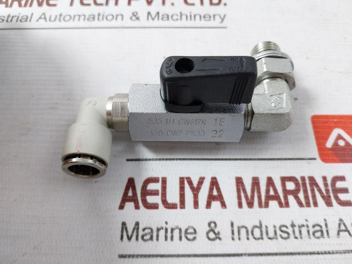 S35 1/4 Cw617N Ball Valve 450-cwp Pn30