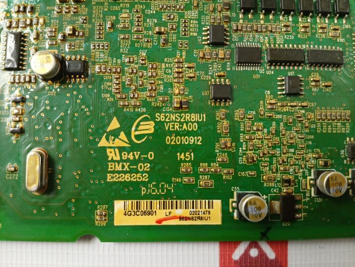 S62Ns2R8Iu1 Printed Circuit Board Pcb 94V-0 4G3J19550 E226252 Bmx-02 02010912