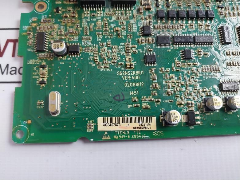 S62Ns2R8Iu1 Printed Circuit Board Pcb Ver.A00 94V-0 E85416 Tte