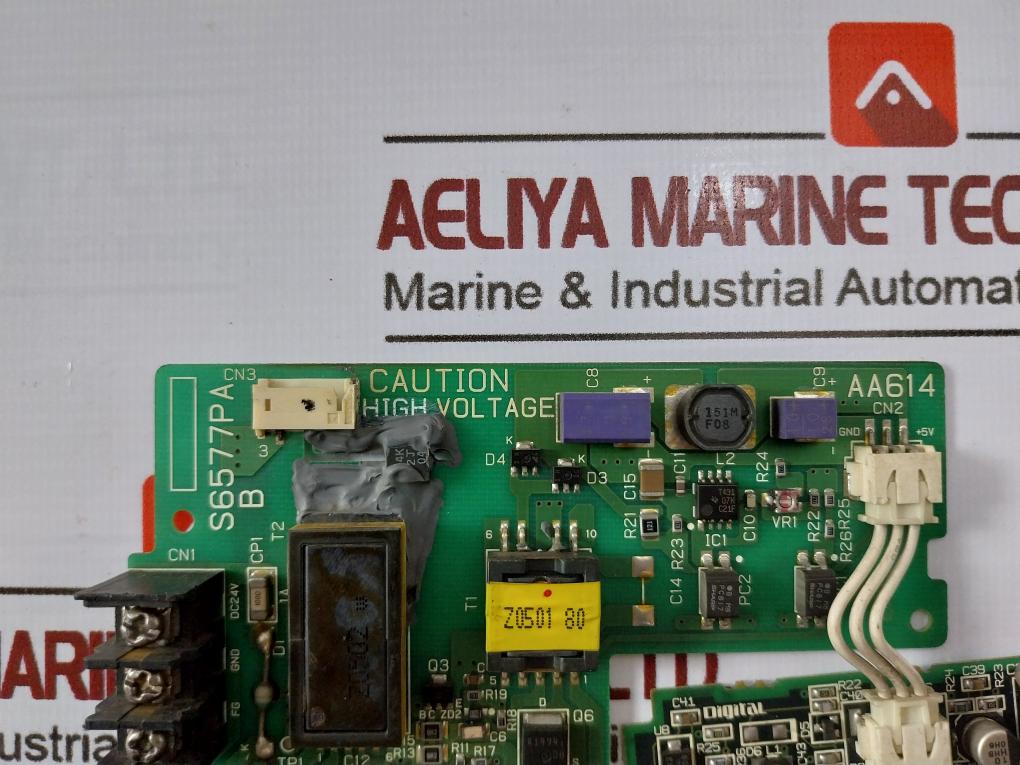 S6577Pa B Pcb Card Caution High Voltage Aa614 D95084A-3/3