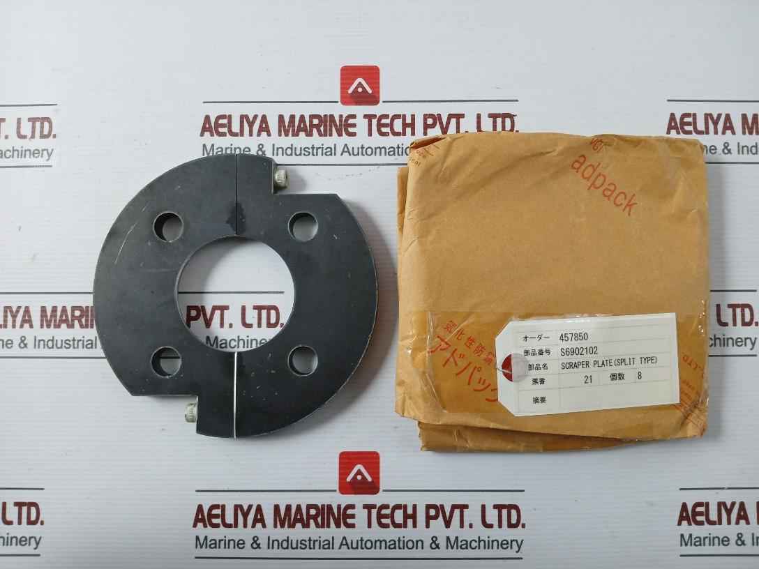 S6902102 Scraper Plate Split Type