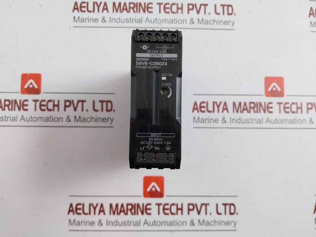 S8Vk-c06024 Switching Power Supply Omron Input-ac100-240V, 50/60Hz