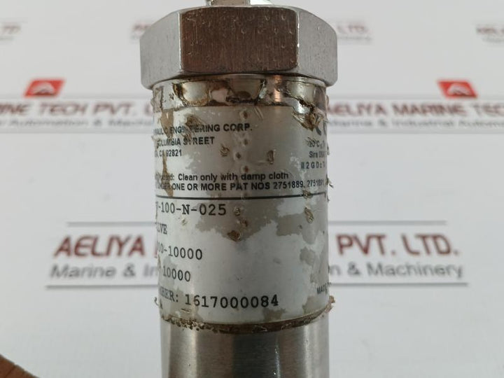 S C Hydraulic Direct Acting Relief Valve 1000-10000 Drv-100-n-025