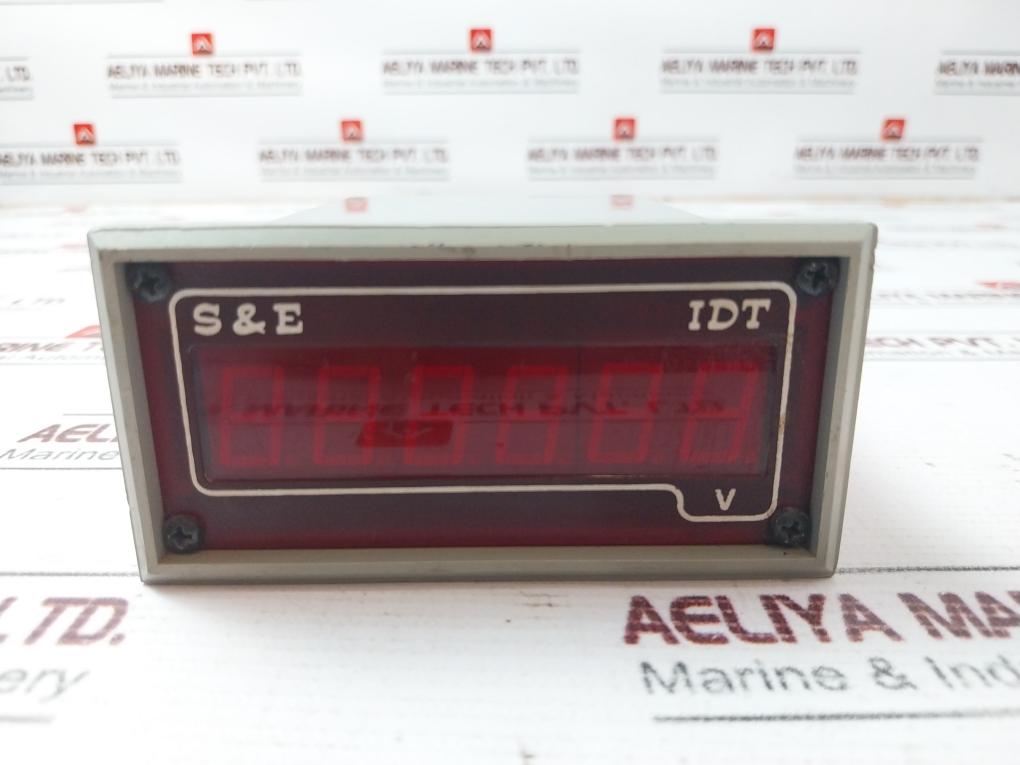 S&E Idt-4Ecc Digital Voltmeter 2V/30V