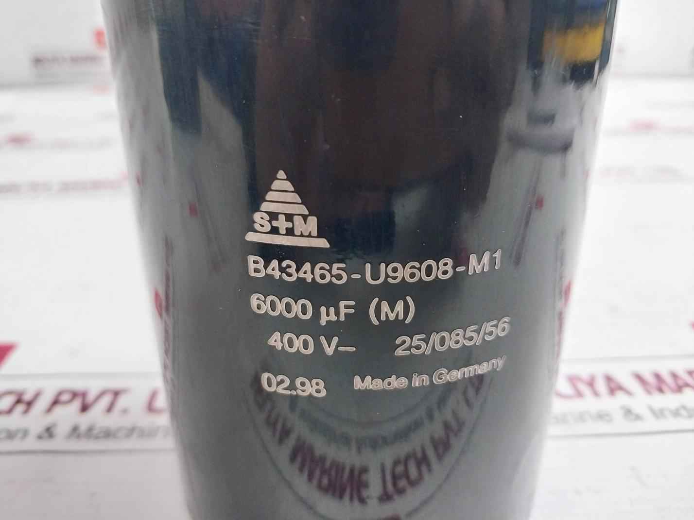 S+M B43465-u9608-m1 Capacitor 400V- 25/085/56