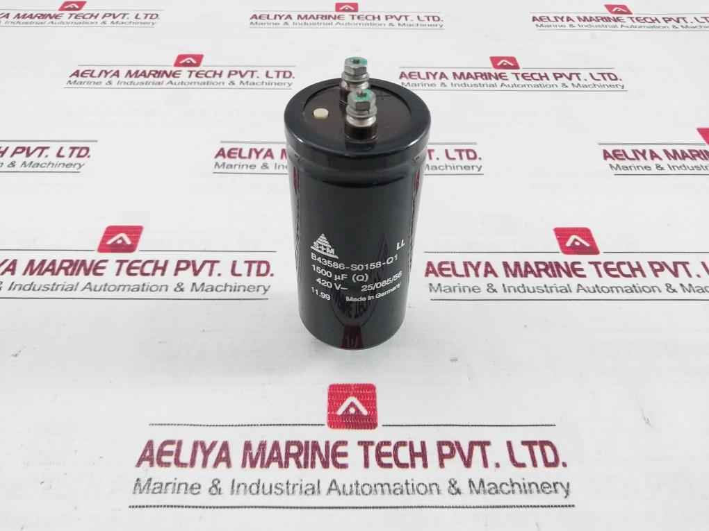 S+M B43586-s0158-q1 Capacitor 1500 µF (Q) 420V