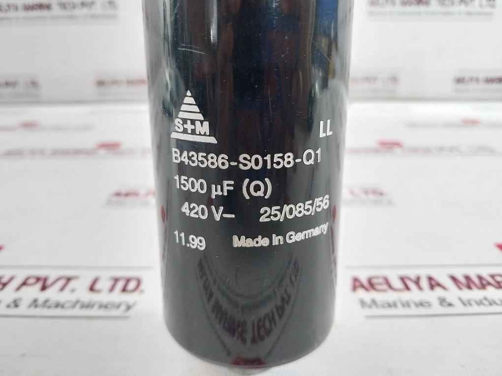 S+M B43586-s0158-q1 Capacitor 1500 µF (Q) 420V