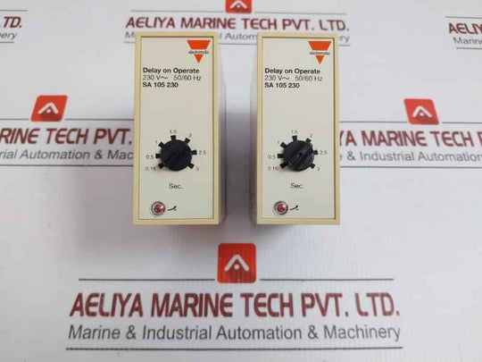 Sa 105 230 Delay On Operate Timer 0.15-3 Sec Electromatic