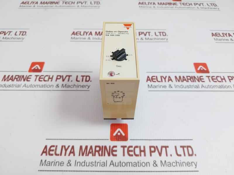 Sa 105 230 Delay On Operate Timer 0.15-3 Sec Electromatic