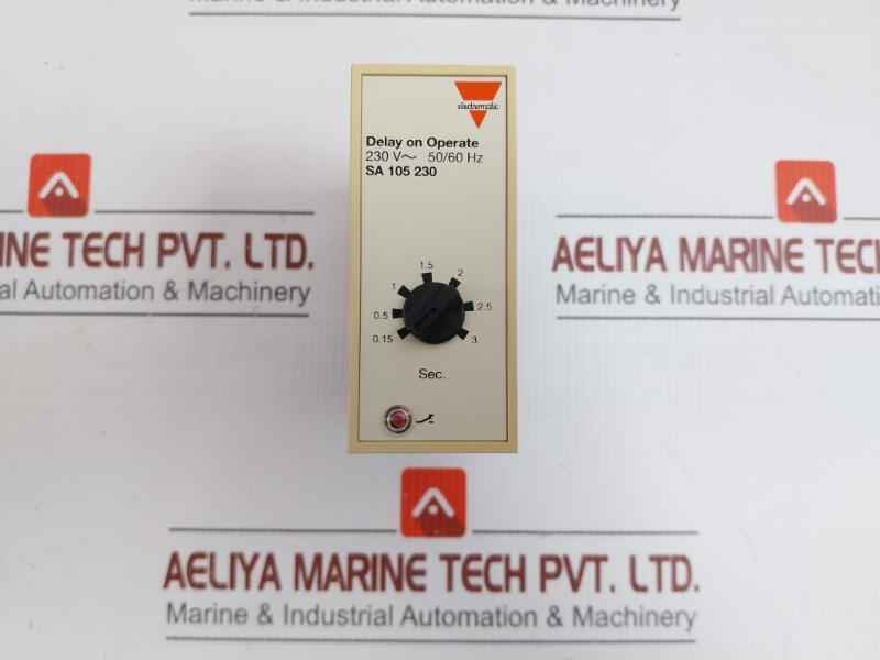 Sa 105 230 Delay On Operate Timer 0.15-3 Sec Electromatic