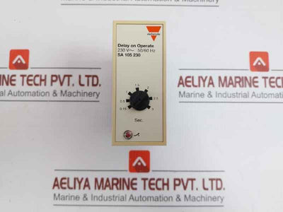 Sa 105 230 Delay On Operate Timer 0.15-3 Sec Electromatic