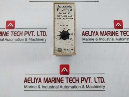 Sa 105 230 Electromatic 3-60 Sec Delay On Operate Timer