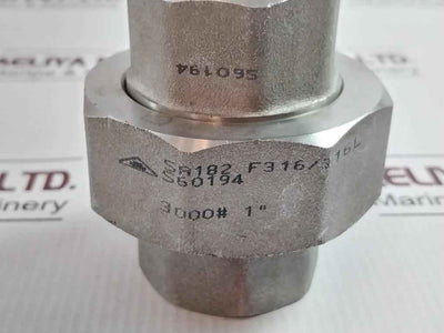 Sa182 3000# 1” Threaded Steel Pipe Fittings F316/316L S60194