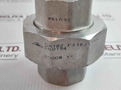 Sa182 3000# 1” Threaded Steel Pipe Fittings F316/316L S60194