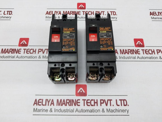 Sa32b Molded Case Circuit Breaker Fuji Electric Ac220v 5ka 3a