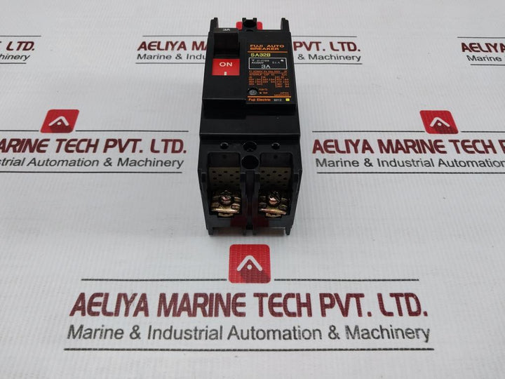 Sa32b Molded Case Circuit Breaker Fuji Electric Ac220v 5ka 3a