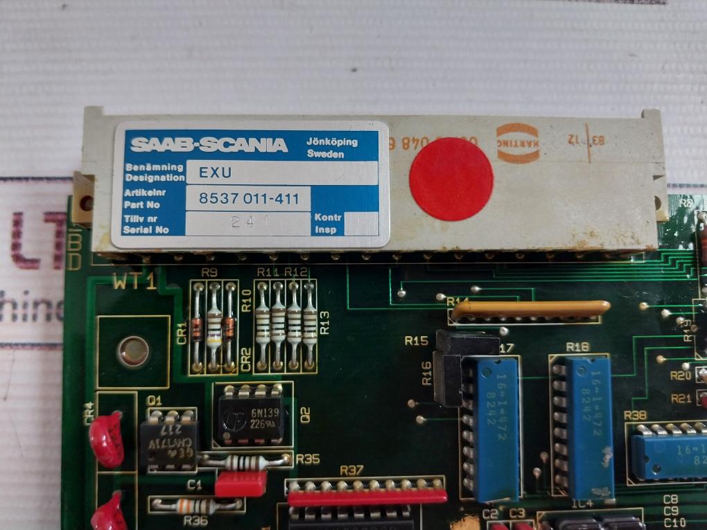 Saab-scania Stalectronic 2000 1891 705 Pcb Card 8537 413-002