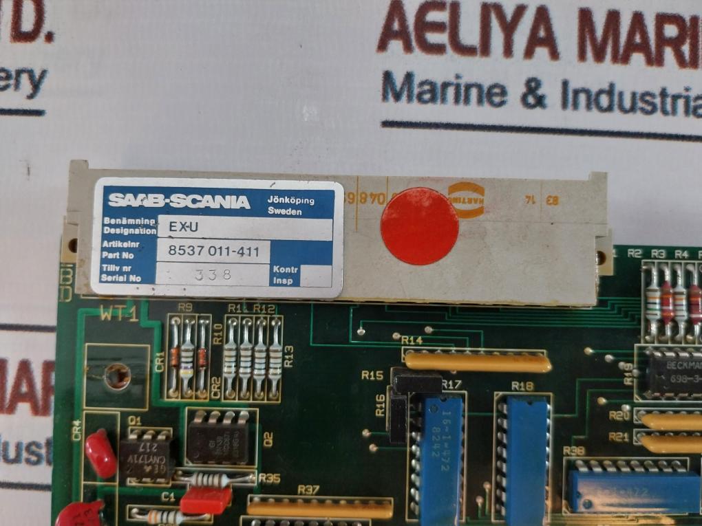 Saab 1891 705 Circuit Board 8537 011-411