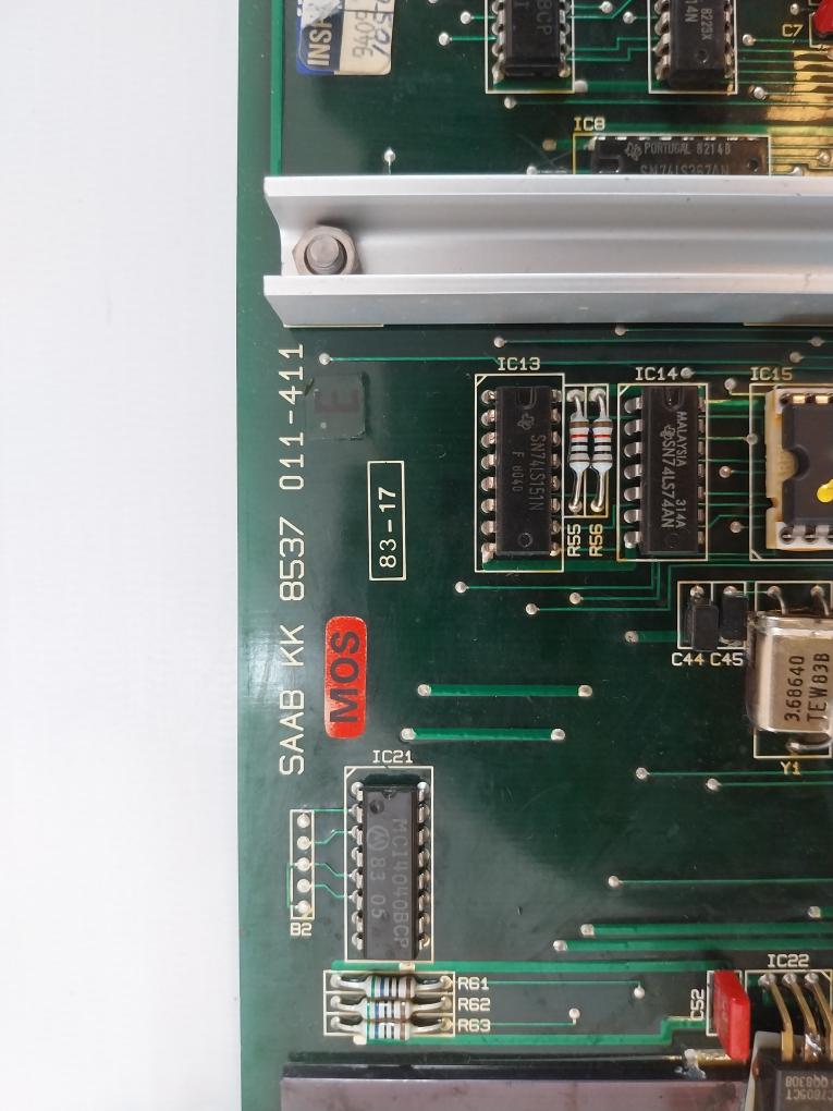 Saab 1891 705 Circuit Board 8537 011-411