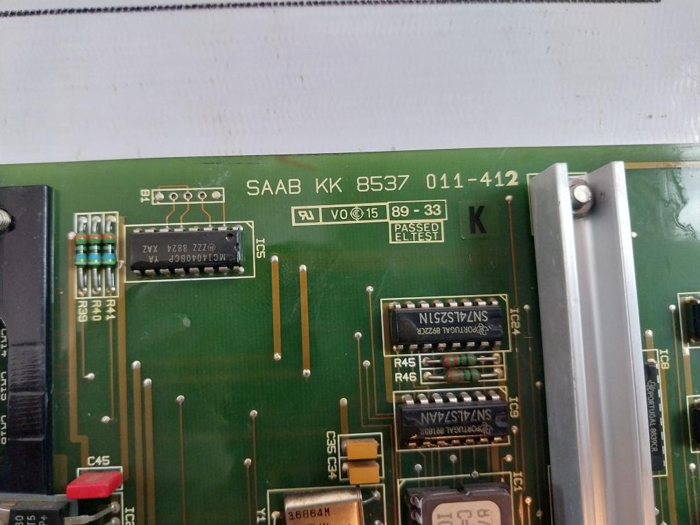 Saab 1891 705 Printed Circuit Board 8537 011-411