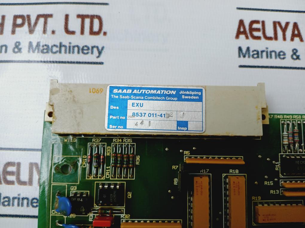 Saab 1891 705 Printed Circuit Board 8537 011-41 2J
