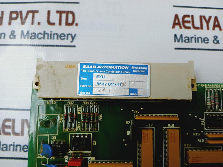 Saab 1891 705 Printed Circuit Board 8537 011-41 2J