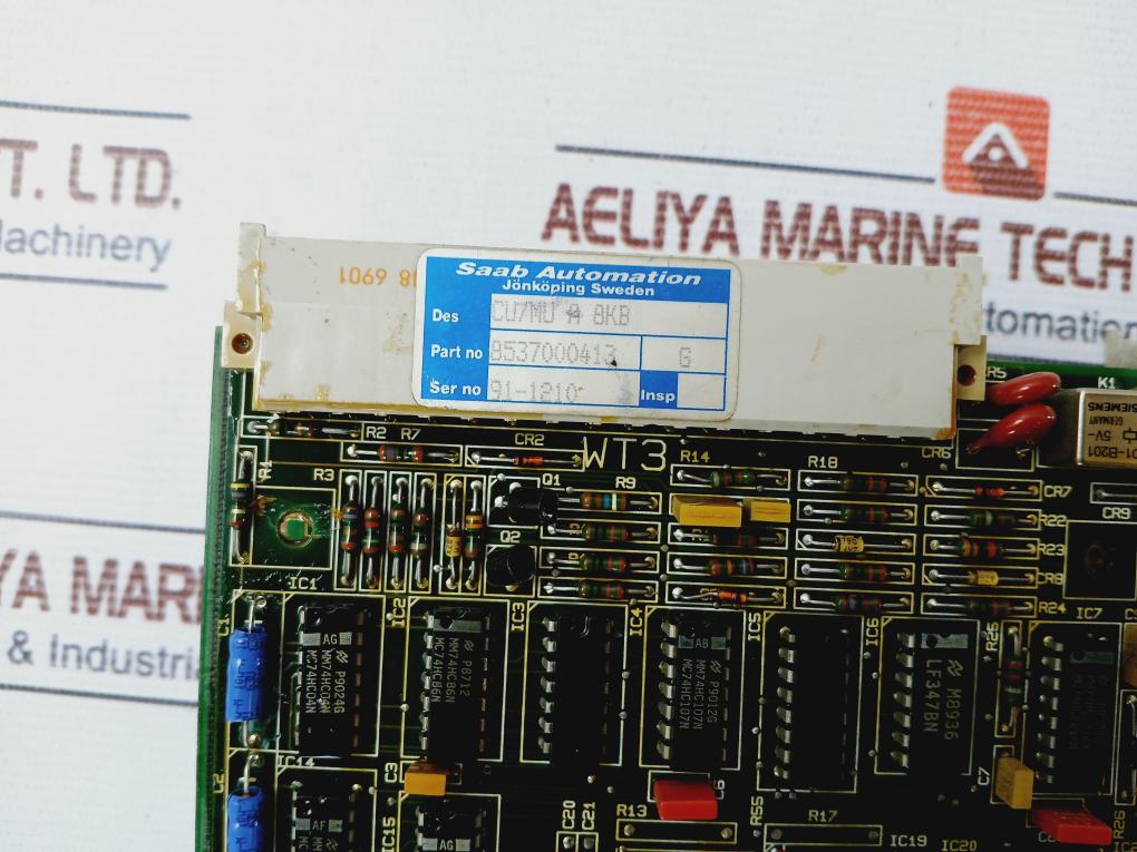 Saab Automation Mk 8537 412-003 Printed Circuit Board