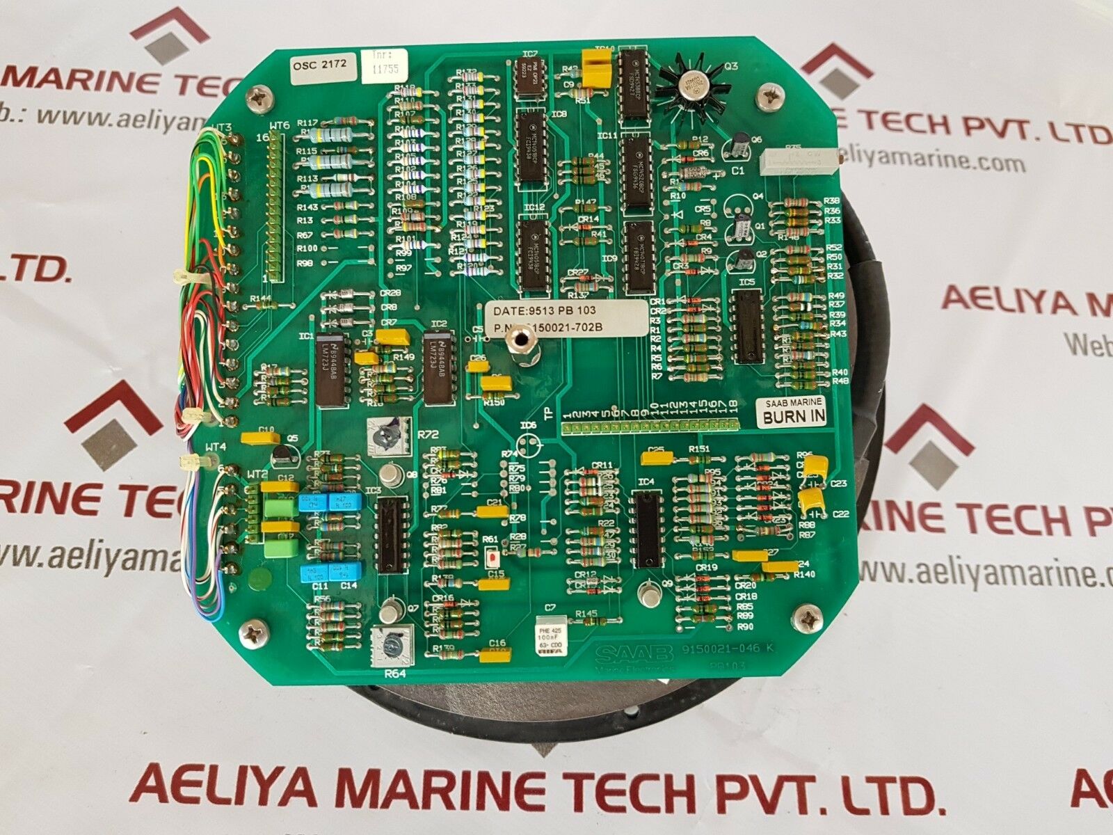 Saab Electronics Pb103 9150020-553 Tankradar 150021-702B