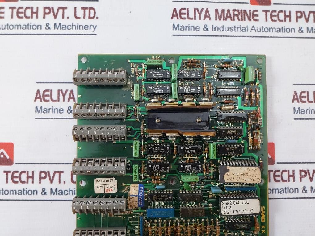 Saab Kk 8592 040-11-1 Printed Circuit Board