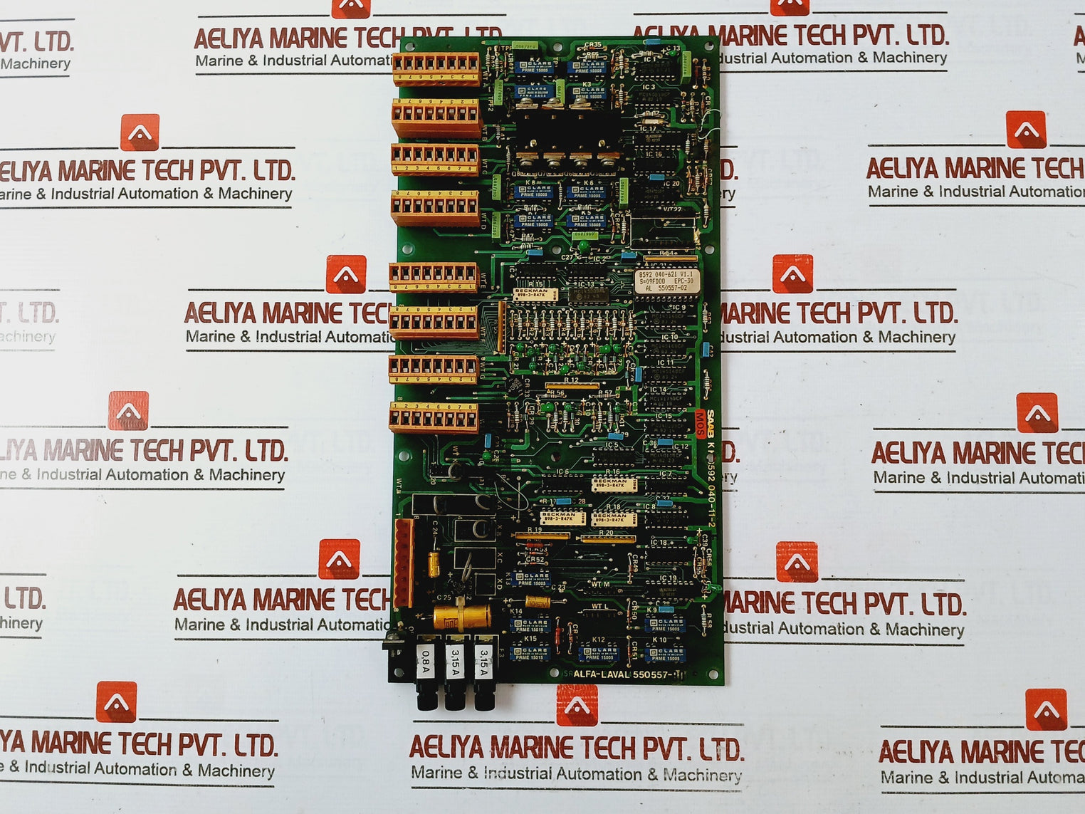 Saab Kk8592 040-11-2 F Purifier Card Alfa-laval V1.1 550557-80 8592 040-621