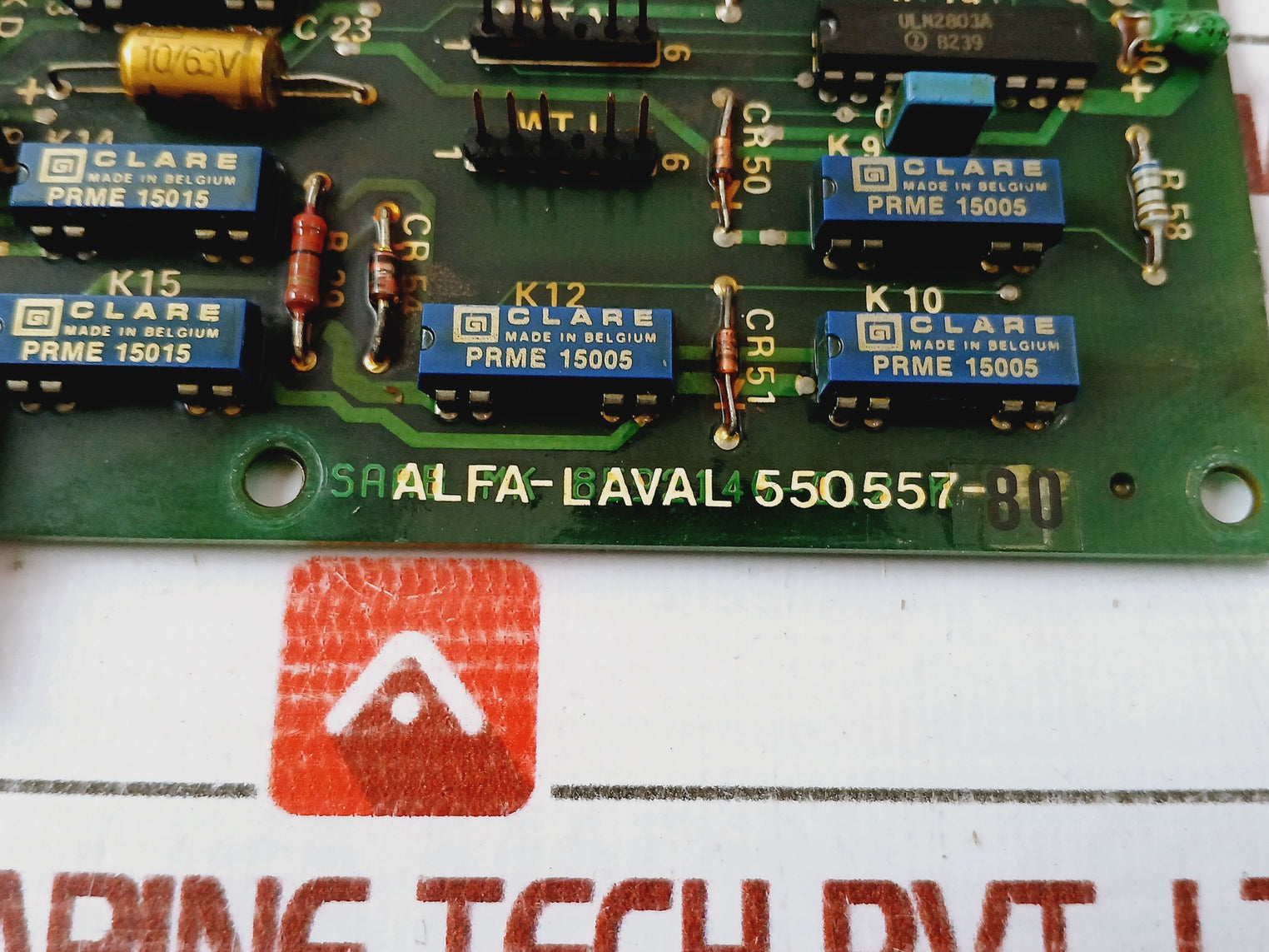 Saab Kk8592 040-11-2 F Purifier Card Alfa-laval V1.1 550557-80 8592 040-621