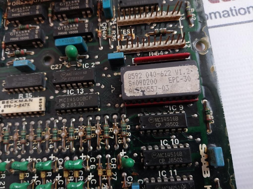 Saab Kk 8592 040-11-2 Purifier Card