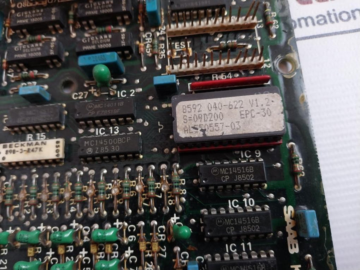 Saab Kk 8592 040-11-2 Purifier Card