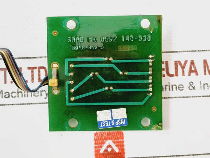 Saab Kk 8592 040-131 Pcb Card Mk 8592 140-030 01-94V-0