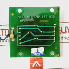 Saab Kk 8592 040-131 Pcb Card Mk 8592 140-030 01-94V-0