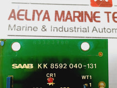 Saab Kk 8592 040-131 Pcb Card Mk 8592 140-030 01-94V-0