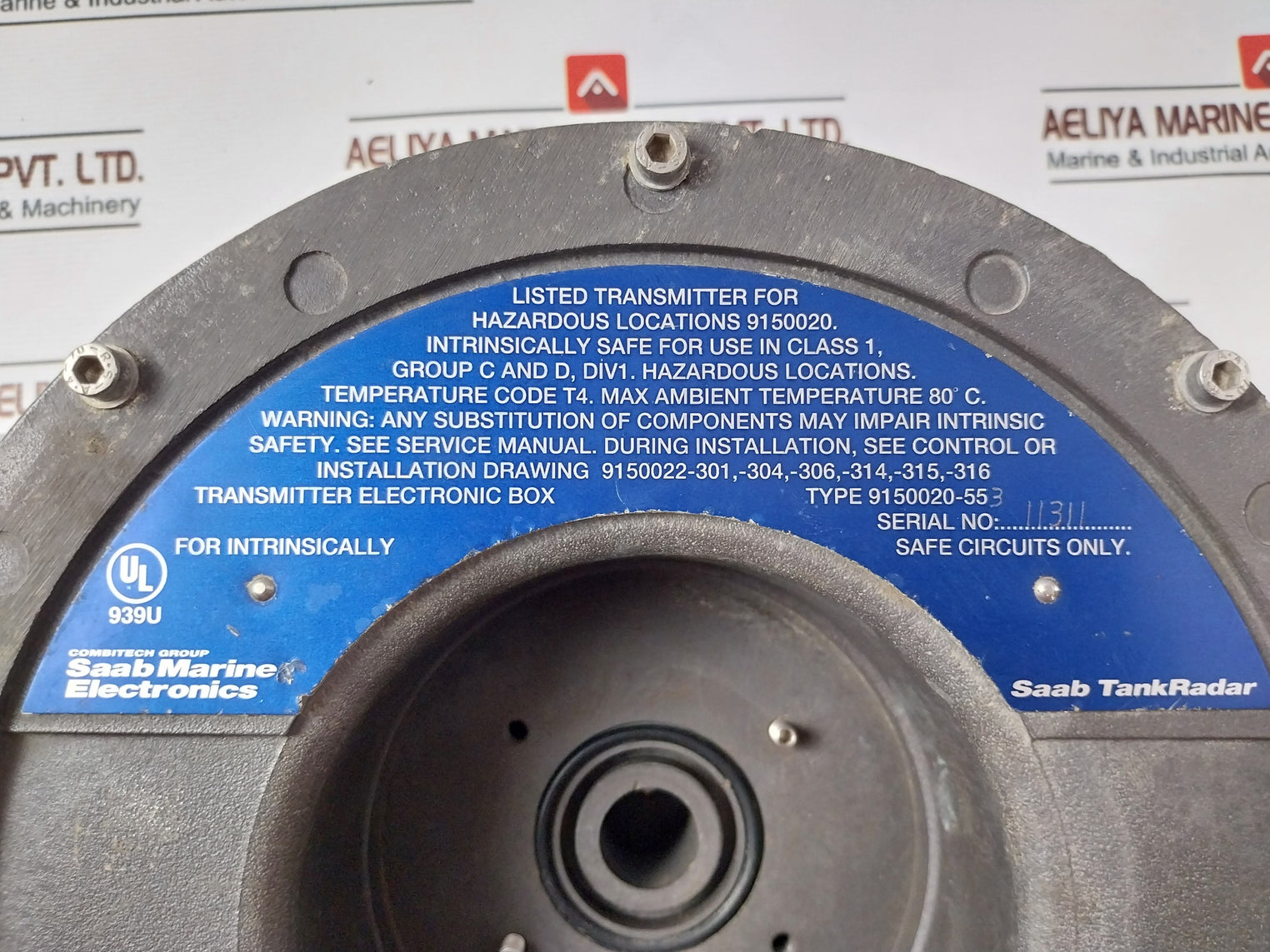 Saab Marine 9150020-553 Radar Transmitter Electronics Box