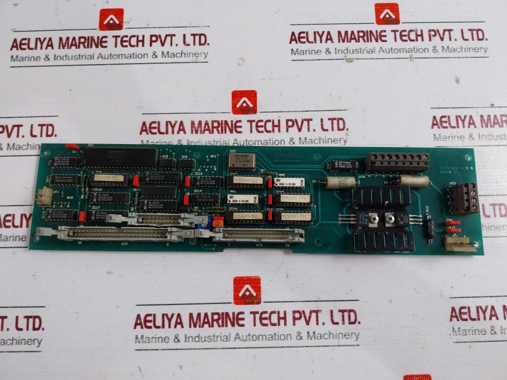 Saab Marine 9150023-172 K Printed Circuit Board Dpb2 9150039-611