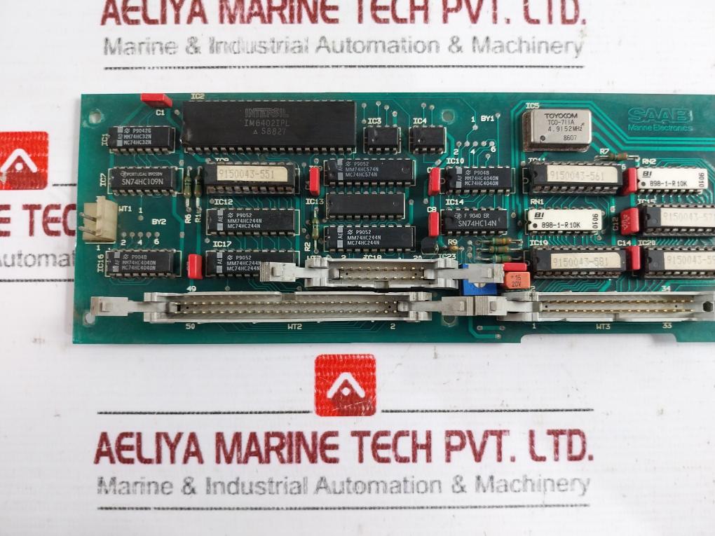 Saab Marine 9150023-172 K Printed Circuit Board Dpb2 9150039-611